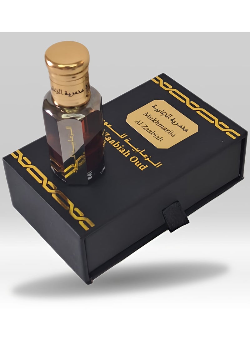 Al Zaabiah Mukhmariia Al Zaabiah Perfume Oil 12 ml – Long-Lasting Oriental Floral Fragrance for Men & Women - Image 2