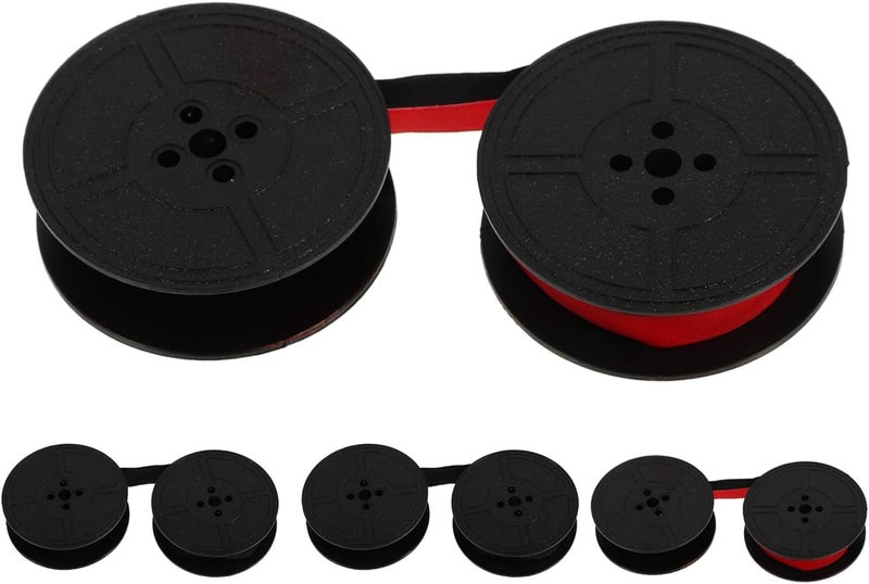 LABRIMP 4pcs Typewriter Ribbon: Mechanical Typewriter Ribbon Spool - Vintage Ink Tape Refill Compatible for Gr9 Ne800 Ne3000 1009fn 1066fn - Image 1