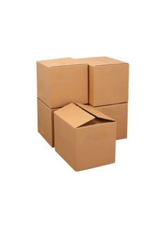 Duravel Duravel Double Wall Cardboard Boxes, 10 Pieces, 25 Kg Capacity (45X45X45)  - Image 2