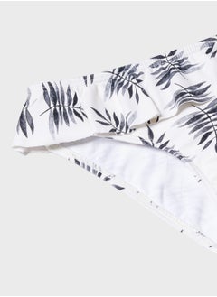 MANGO Kids Palm Print Bikini  - Image 3