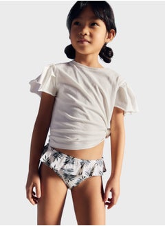 MANGO Kids Palm Print Bikini  - Image 4