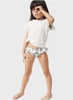 MANGO Kids Palm Print Bikini  - Image 5