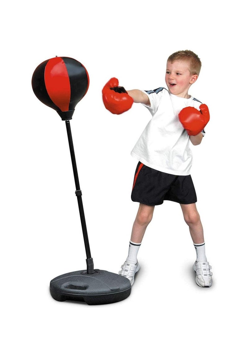 Generic Kids Boxing Punching Ball Set with Gloves - Image 1
