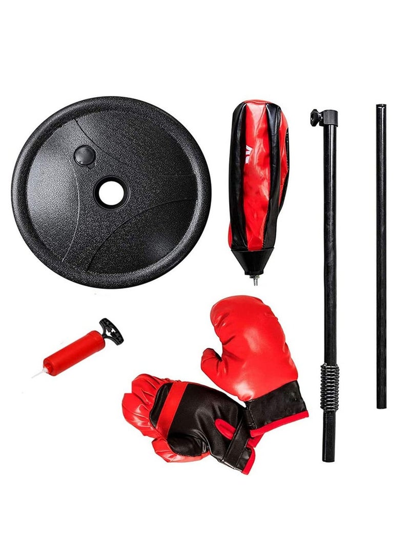 Generic Kids Boxing Punching Ball Set with Gloves - Image 2
