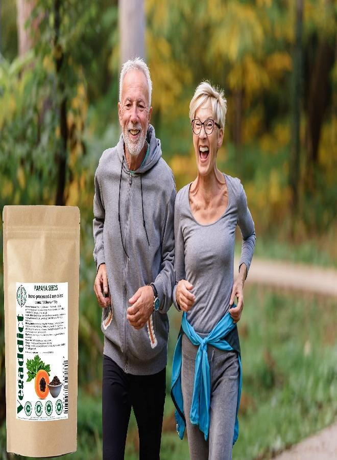 100% Natural Sun Dried Papaya Seeds | High Papain & Carpain Content | No Additives | Vegan | Laboratory Tested | Gluten & Lactose Free | Ethycally sourced | (approx 1000 seeds) - Image 4