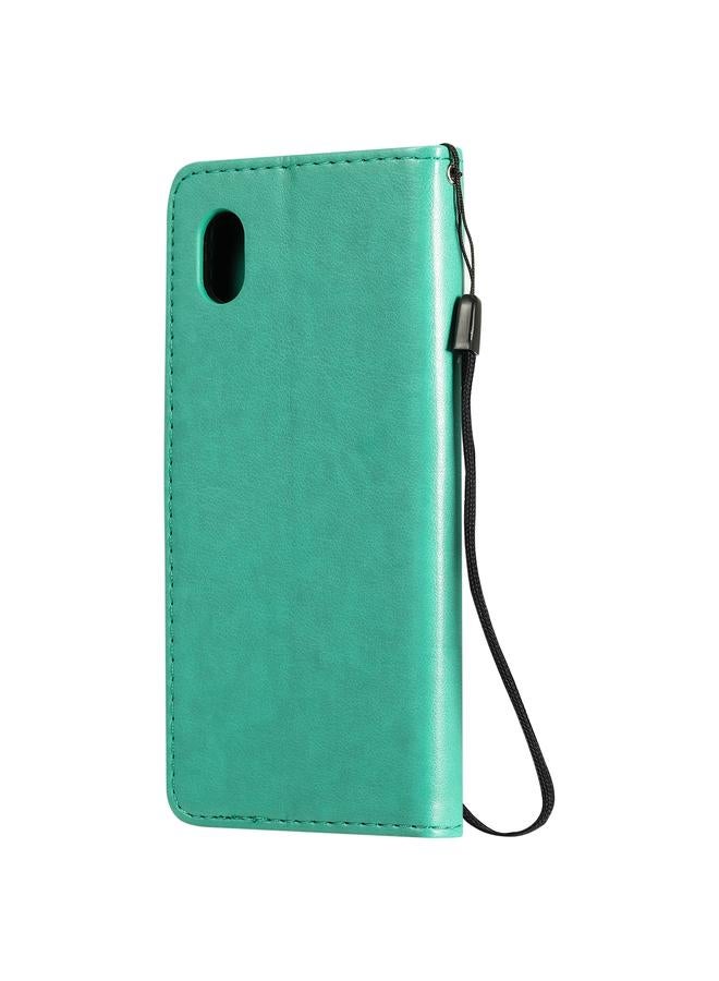 S-TOP Case For Samsung Galaxy A01 Core Cat Bee Embossing Pattern Shockproof Horizontal Flip Leather Case with Holder & Card Slots & Wallet - Image 3