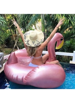 Jasonwell Giant Inflatable Flamingo Pool Float With Fast Valves Summer Beach Swimming Pool Floatie Lounge Floating Raft Party Decorations Toys For Adults Kids Xlarge  - Image 3