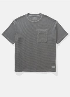 American Eagle AE Utility Oversized Waffle Tee  - Image 4