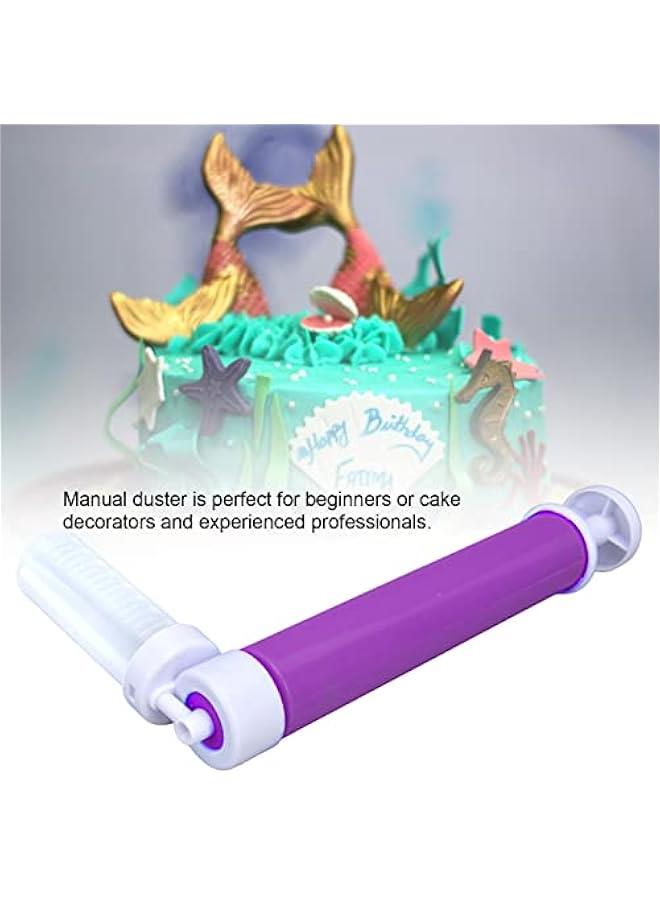 Manual Cake Duster Multifunction Plastic Cake Coloring Sprayer for Baking Decorating Cake (Purple), Manual Airbrush for Decorating Cakes, Manual Airbrush for Decorating Cakes, Manual Cake Manual - Image 3