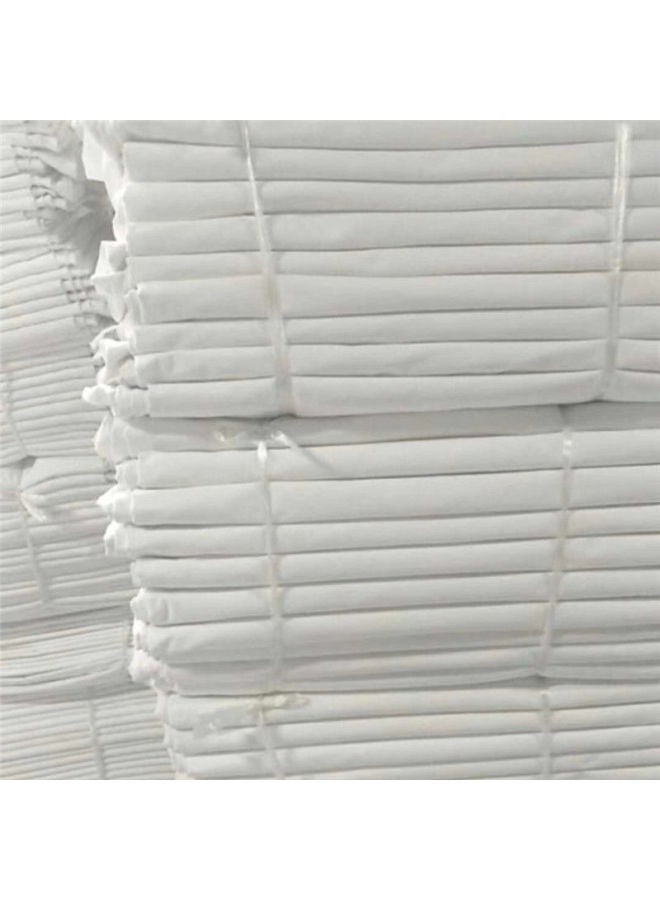 Generic Hotel Hotel Hospital Homestay Cloth Bedding Quilt Cover Satin Quilt Cover Bed Sheet Encryption White Special Pillowcase-Color:Workshop Civilian-Specifications:Pillow Set One Pair - Image 4