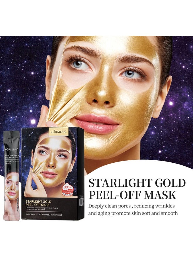 Kormesic 20 pieces of Star Shine Golden Peel facial mask  - Image 4