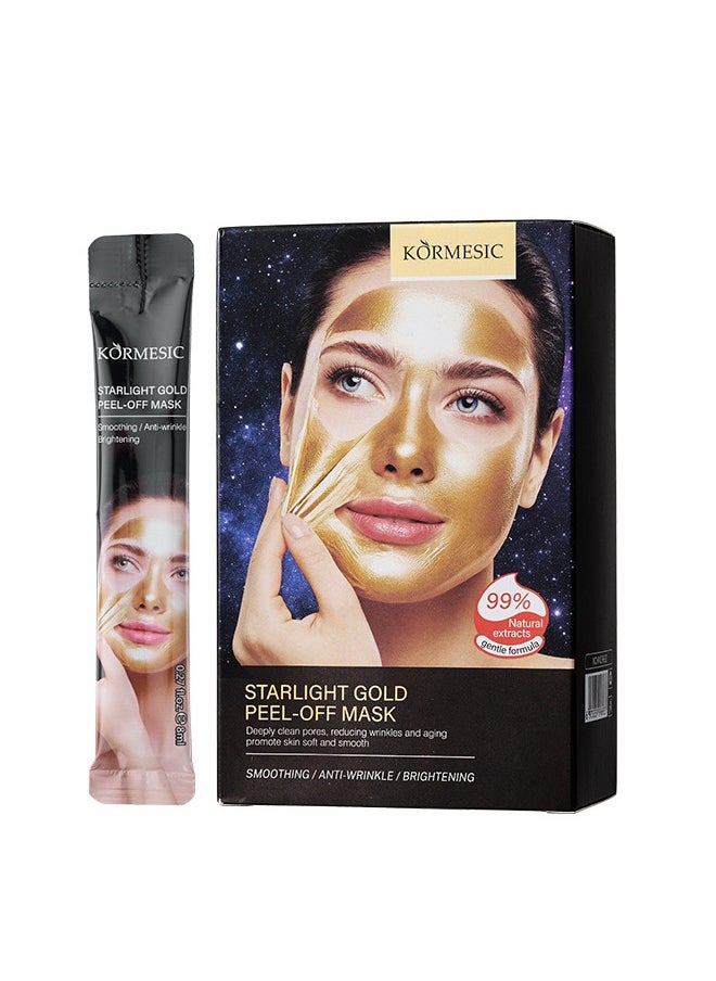 Kormesic 20 pieces of Star Shine Golden Peel facial mask  - Image 2