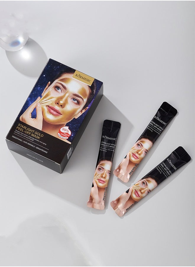 Kormesic 20 pieces of Star Shine Golden Peel facial mask  - Image 3