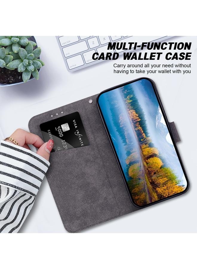 S-TOP Case For OPPO Reno11 Global Ultra-thin Voltage Magnetic Buckle Leather Phone Case - Image 5