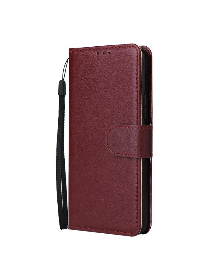 S-TOP Case For Samsung Galaxy S22+ 5G 3 Card Slots Multifunctional Leather Phone Case - Image 2