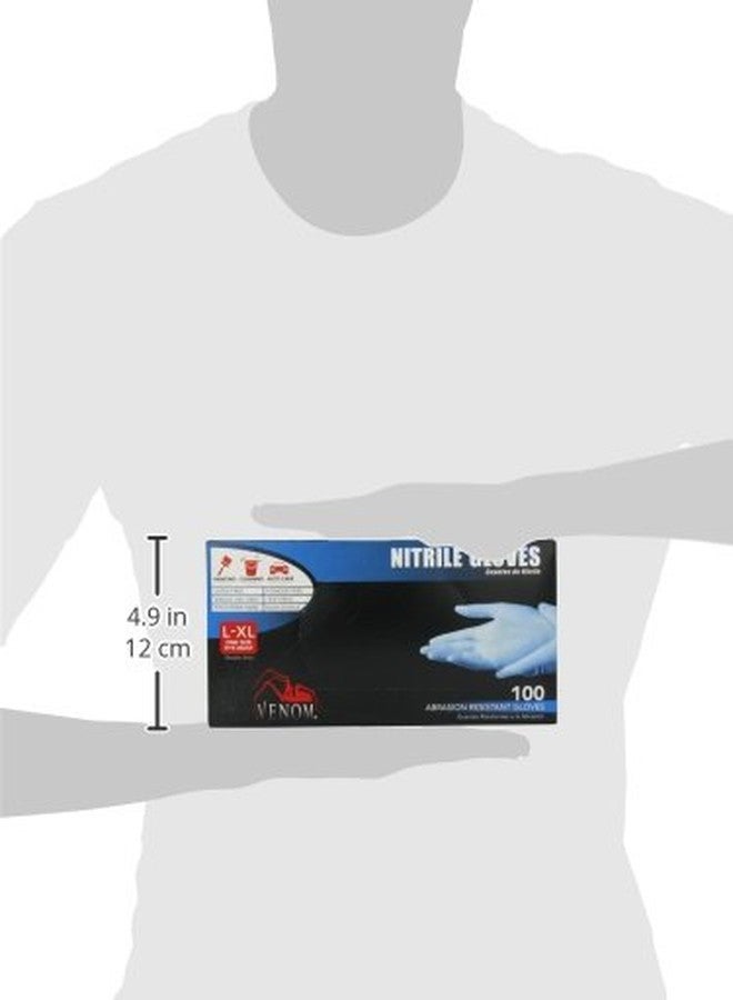 Venom Medline Venom Powder-Free Nitrile Multi-Purpose Disposable Gloves, One-Size, 100 Count - Image 5