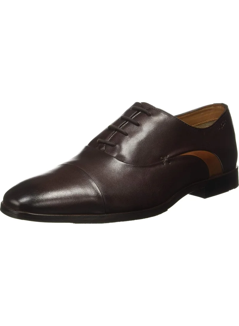 RUOSH Mens Oxford Derby Lace up Comfort Leather Work Office Formal Occasion Party Wear Premium Shoes