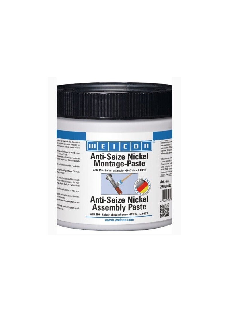 Weicon Anti-Seize Nickel Assembly Paste | 450 g | High Performance For Extreme Conditions - Image 1