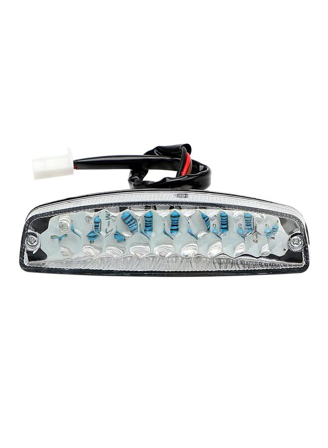 12V Universal Car Rear Tail Brake Lights Light LED Rear Brake Tail Light Lamp License Plate Mount - Image 1