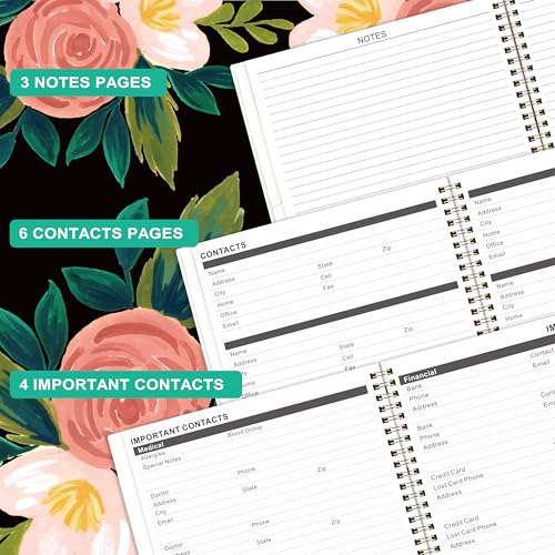 Feteulo 2026-2028 Monthly Planner/Calendar - 2 Year Planner, Jul 2026 - Jun 2028, Monthly Calendar 2026-2028 with Two-Side Pocket, 9'' x 11'', Tabs, Sturdy Binding - Image 5