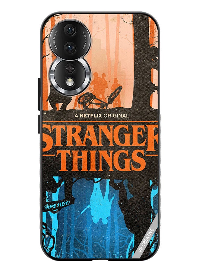 VR CREATIVE Protective Case Cover For Honor 80 Stranger Things Design Multicolour - Image 1