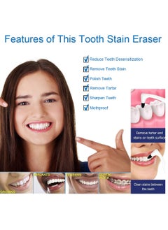 KASTWAVE Tooth Stain Remover Plaque Tool Tartar Eraser Polisher Professional Teeth Whitening Polishing Cleaning  - Image 2