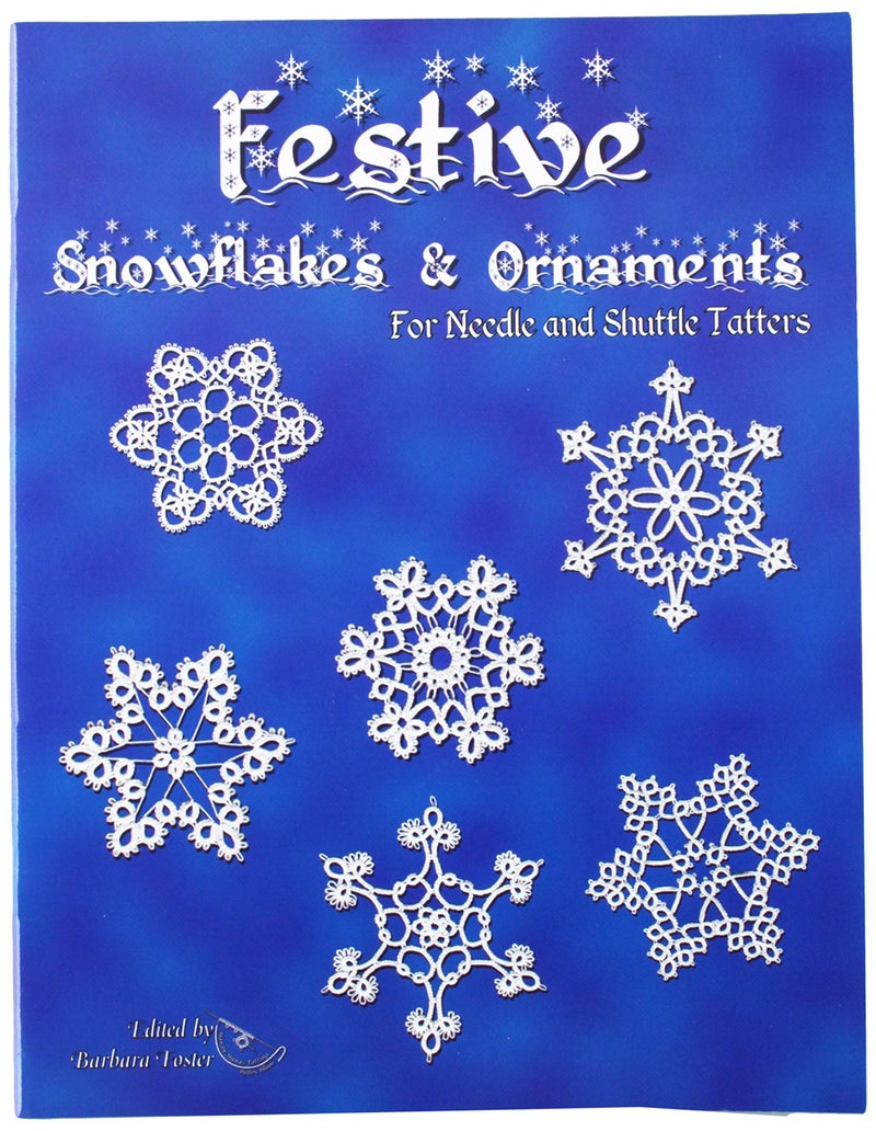 Handy Hands Tatting Book, Blue - Image 4