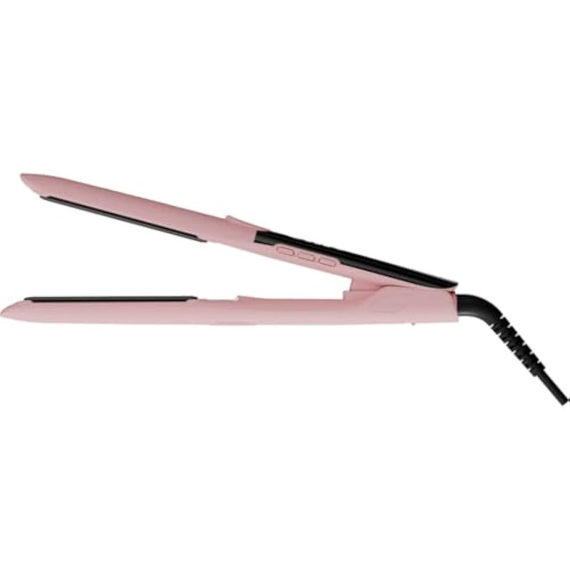 CH&BE Professional 2-in-1 Slim Ceramic Hair Straightener, Pink and Black, LCD Display, Adjustable Temperature up to 500°F, Ionic Technology, Auto Shut-off - Image 5