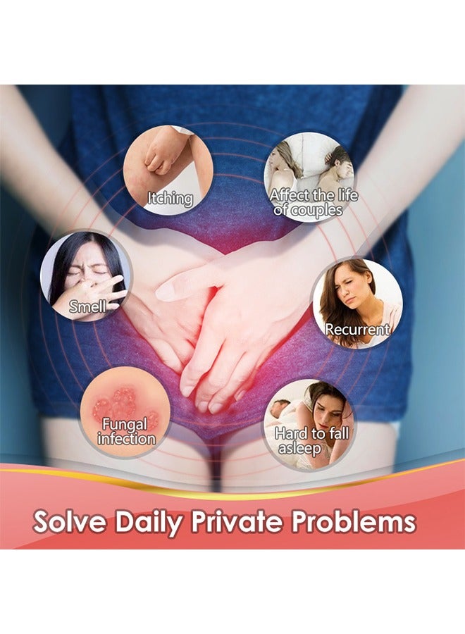Private Antibacterial Cream - Ointment to Remove Itching Peculiar Smell Dermatitis Feminine Care Skin Cream 20g