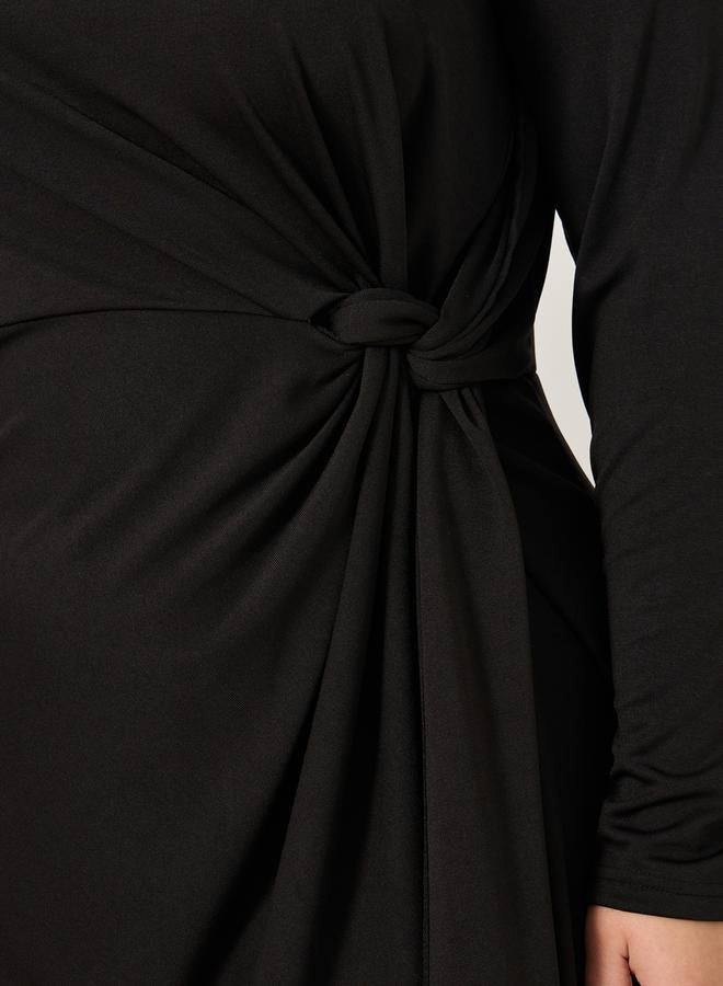 Styli Knot Front Dress  - Image 5