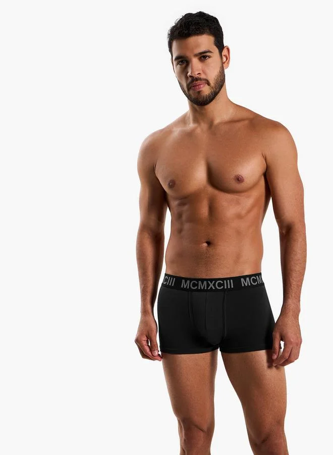 سبلاش فيڤ Men Printed Waistband Hipster Briefs - Pack of 3