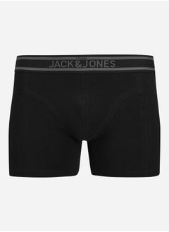 JACK & JONES Mens Solid Brief Underwear Pack of 3  - Image 2