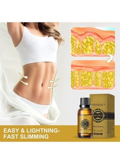 3PCS Ginger Oil for Weight Loss Belly Fat, Belly Off Ginger Massage Oil, Natural Ginger Essential Oil for Hair Growth,Fatigue Relief,Mood Lifting,Muscle Soreness and Swelling Relief