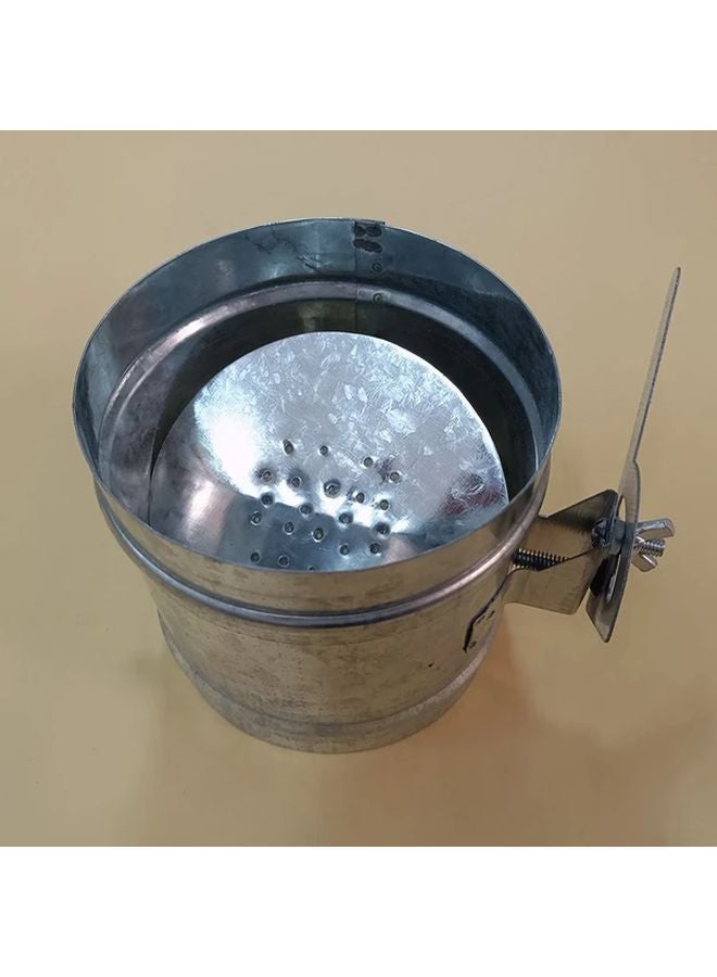 Model A Adjustable 95 125mm Round Air Vent Grille For Ducting BBQ Smoker Exhaust Ventilation - Image 5