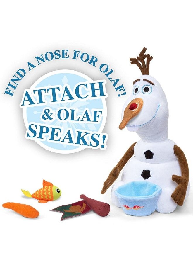 Disney FROZEN - Find My Nose 14 Inch Olaf Plush By Just Play - Image 1