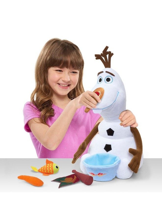Disney FROZEN - Find My Nose 14 Inch Olaf Plush By Just Play - Image 1