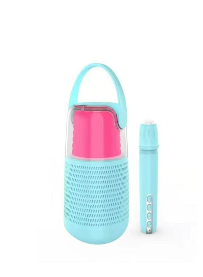 Karaoke machine sound card bluetooth speaker LED light bluetooth speaker - Image 2