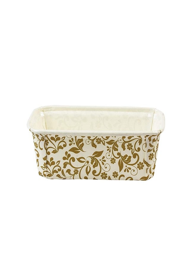 CHOCO DECOR Chocodecor Cake Paper Mould - Bake N Serve Disposable Gift Mould, Size : 6x2x2 Inch, Multi Design, Pack of 20 - Image 3