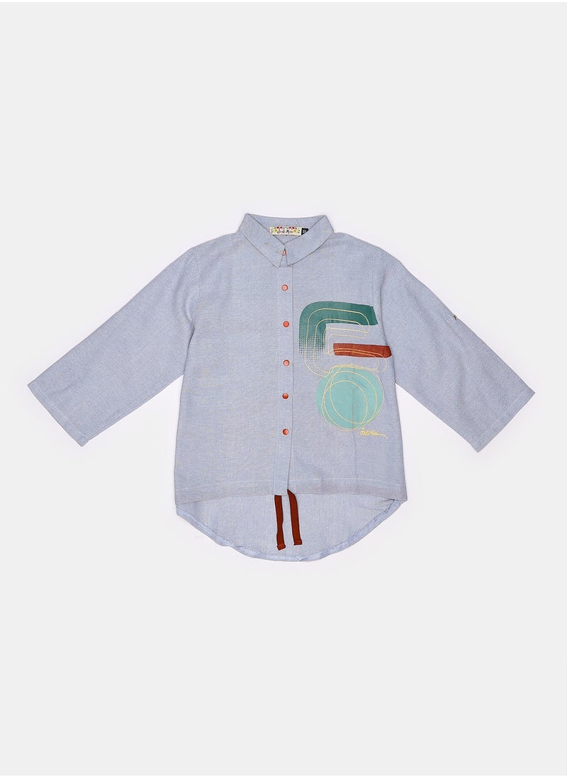 Jodi Mini - Kids Girls Shirt Embroidered & Printed - Image 1