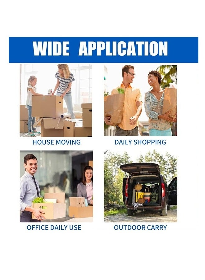 MIXDE - Folding Hand Truck,Foldable Dolly Cart With Two Wheels,Collapsible Hand Cart With Adjustable Handle Lightweight Trolley Cart For Moving,Travel,Shopping,Office Use,Portable - Image 1