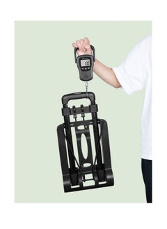 MIXDE Folding Hand Truck,Foldable Dolly Cart With Two Wheels,Collapsible Hand Cart With Adjustable Handle Lightweight Trolley Cart For Moving,Travel,Shopping,Office Use,Portable  - Image 4