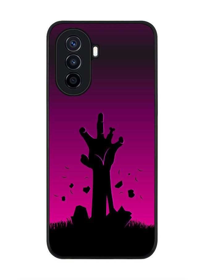 Stylizedd Rugged Black edge case for Huawei Nova Y70 Slim fit Soft Case Flexible Rubber Edges Anti Drop TPU Gel Thin Cover - Reach  - Image 1
