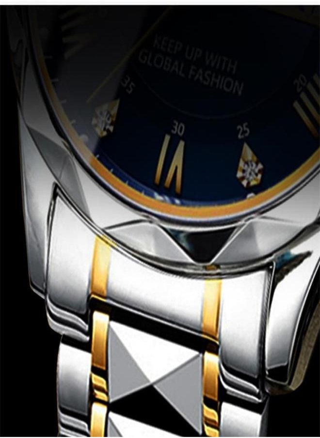 Generic - Waterproof Night Light Men’s Watch - Fashionable and Luxurious Timepiece - Image 1