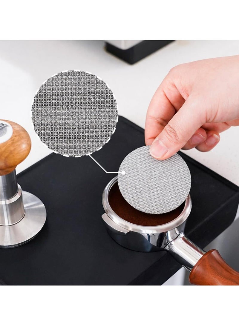 OMRAN CART Puck Screen 53.5mm 150μm 1.7mm Thickness for Even Extraction Compatible with Breville Espresso Machine Portafilters - Image 2