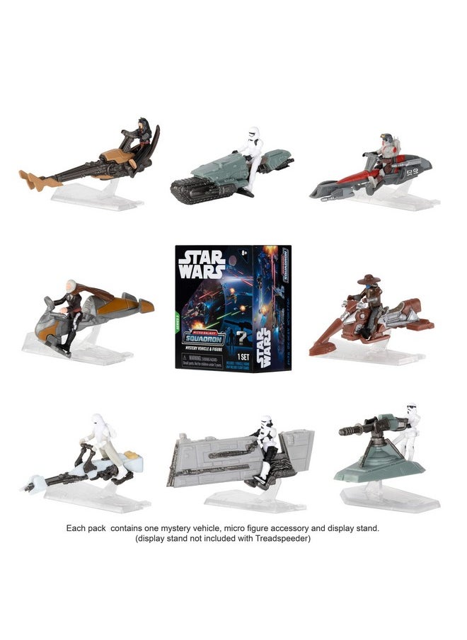 STAR WARS STAR WARS Micro Galaxy Squadron First Order TIE Fighter Mystery Bundle - 3-Inch Light Armor Class and Scout Class Vehicles with Accessories  - Image 3