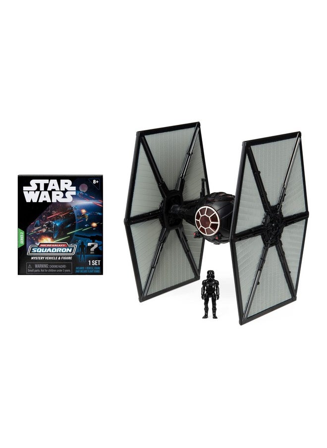 STAR WARS STAR WARS Micro Galaxy Squadron First Order TIE Fighter Mystery Bundle - 3-Inch Light Armor Class and Scout Class Vehicles with Accessories  - Image 1