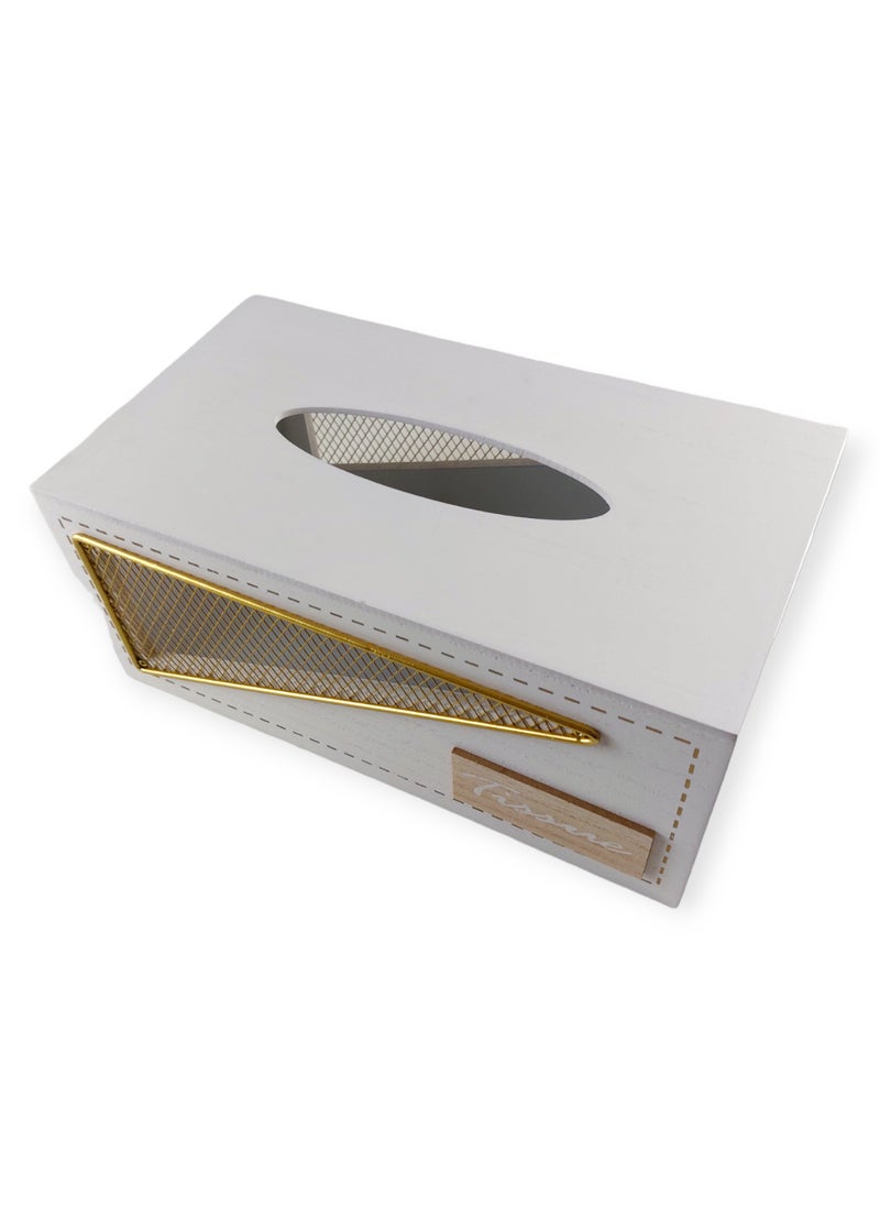 Generic Wooden Tissue Box  - Image 3