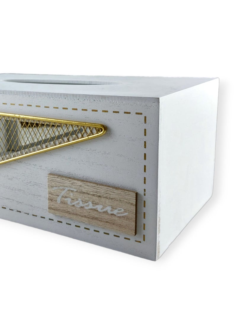 Generic Wooden Tissue Box  - Image 4