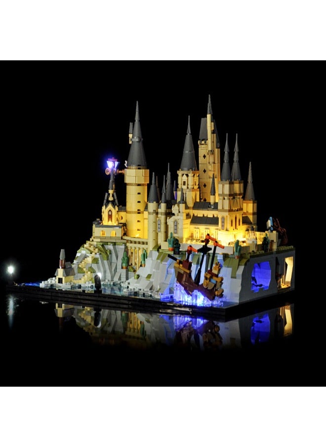 BRIXSPARK BRIXSPARK LED Light for Lego- 76419 Castle and Grounds - Led Lighting Kit Compatible with Lego Building Blocks Model - NOT Included The Model Set  - Image 1
