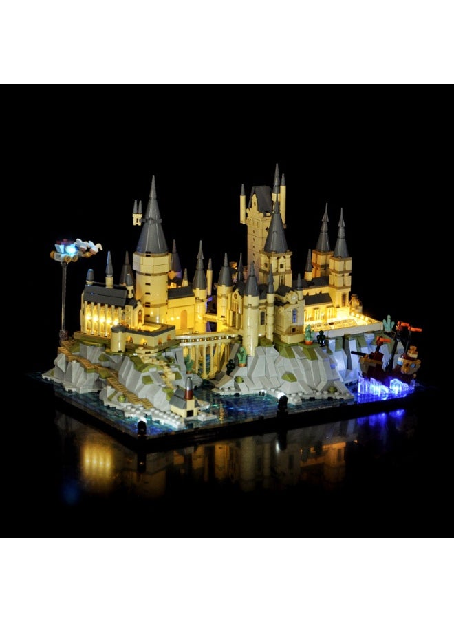 BRIXSPARK BRIXSPARK LED Light for Lego- 76419 Castle and Grounds - Led Lighting Kit Compatible with Lego Building Blocks Model - NOT Included The Model Set  - Image 5